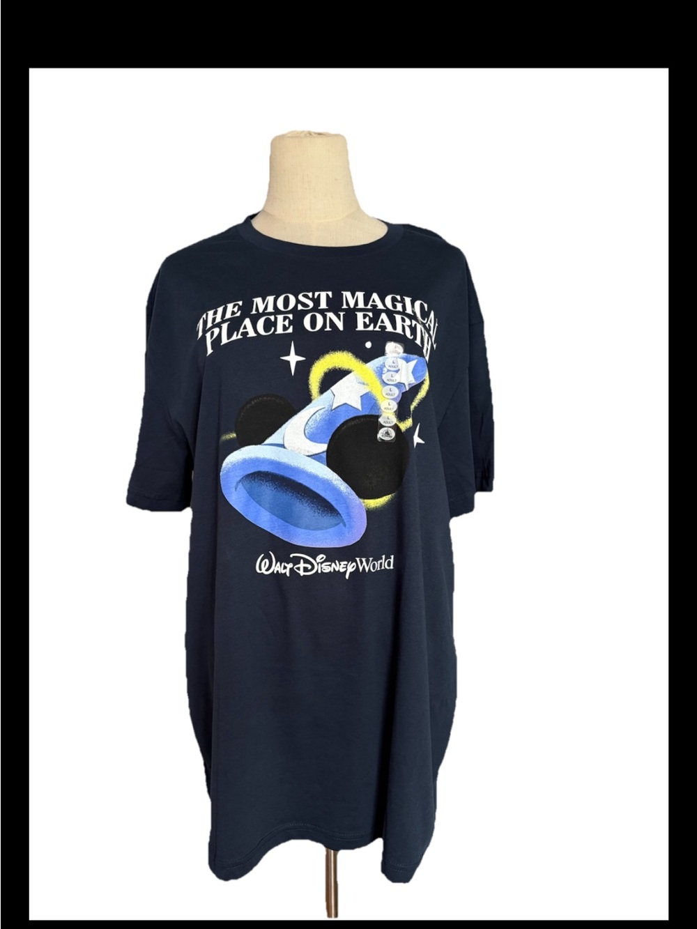 Disney Sorcerer Mickey Mouse Graphic Print Large Walt Disney world. “The Most M - Picture 2 of 7